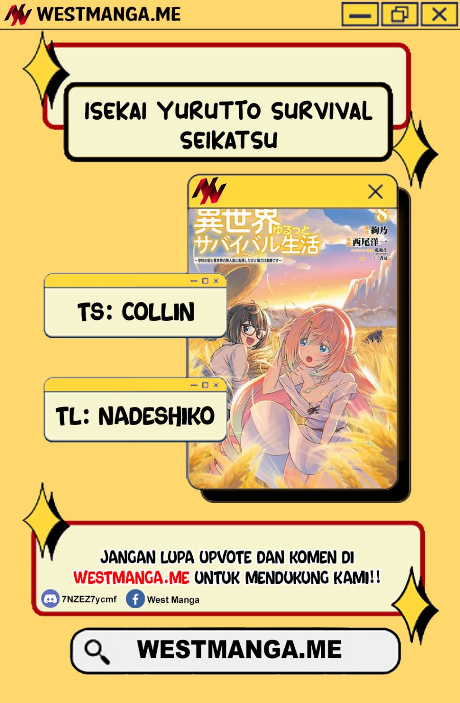 Isekai Yurutto Survival Seikatsu Chapter 34 Bahasa Indonesia