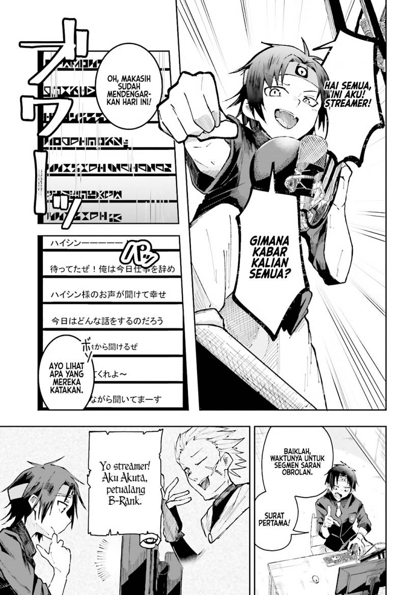 Isekai de Haishin Katsudou wo Shitara Tairyou no Yandere Shinja wo Umidashite Shimatta Ken Chapter 01 Bahasa Indonesia