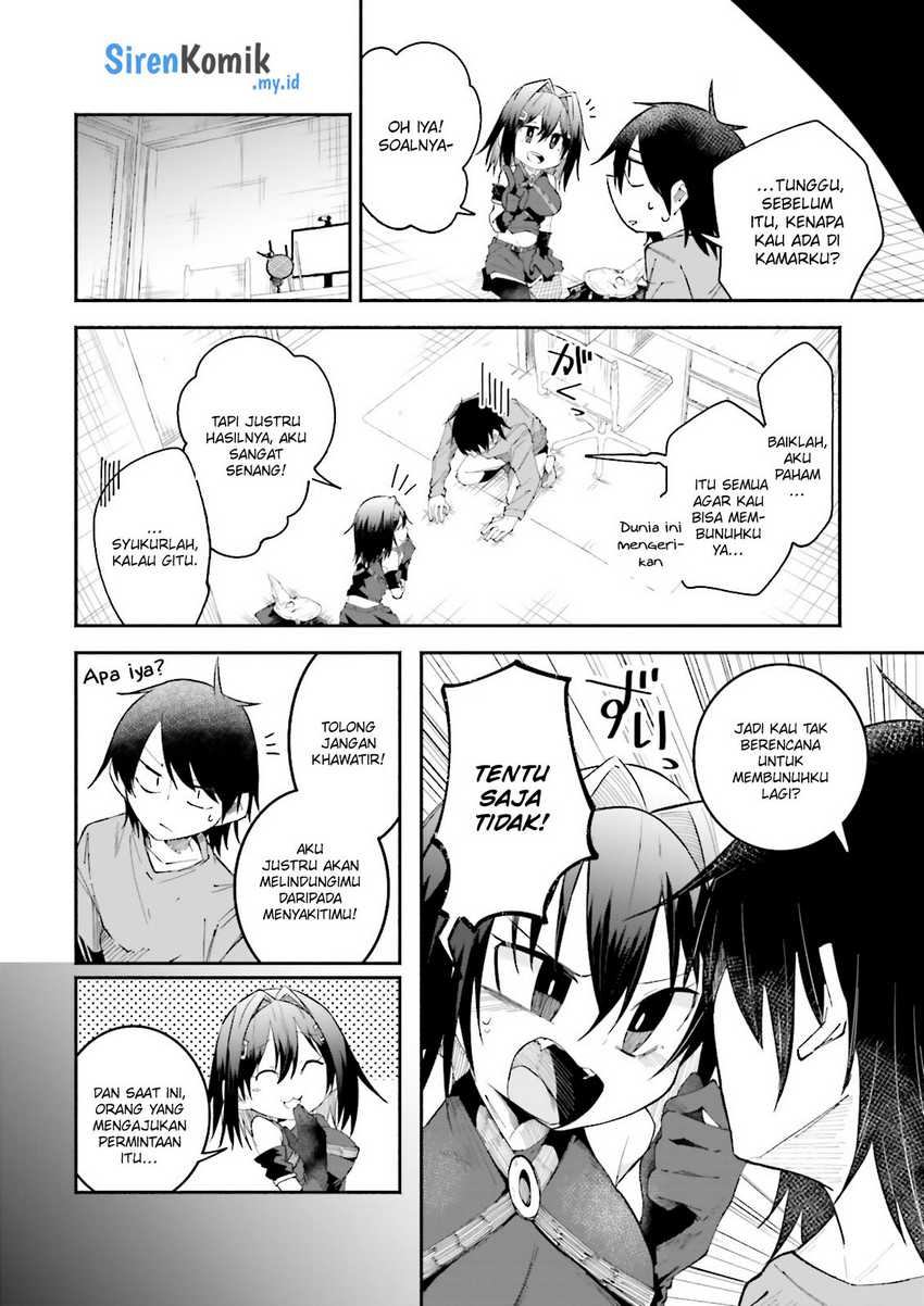 Isekai de Haishin Katsudou wo Shitara Tairyou no Yandere Shinja wo Umidashite Shimatta Ken Chapter 14 Bahasa Indonesia