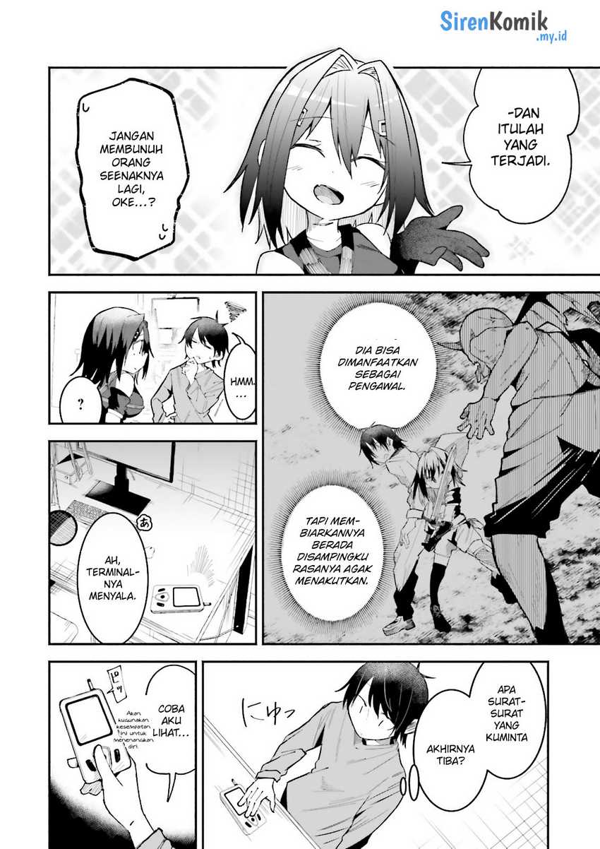 Isekai de Haishin Katsudou wo Shitara Tairyou no Yandere Shinja wo Umidashite Shimatta Ken Chapter 14 Bahasa Indonesia