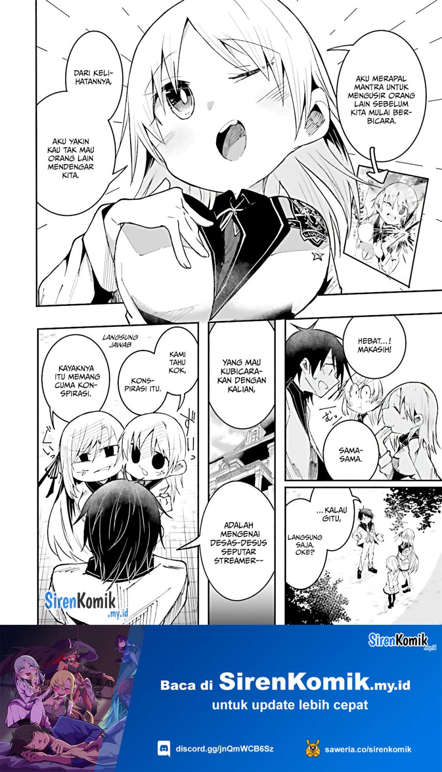 Isekai de Haishin Katsudou wo Shitara Tairyou no Yandere Shinja wo Umidashite Shimatta Ken chapter 17