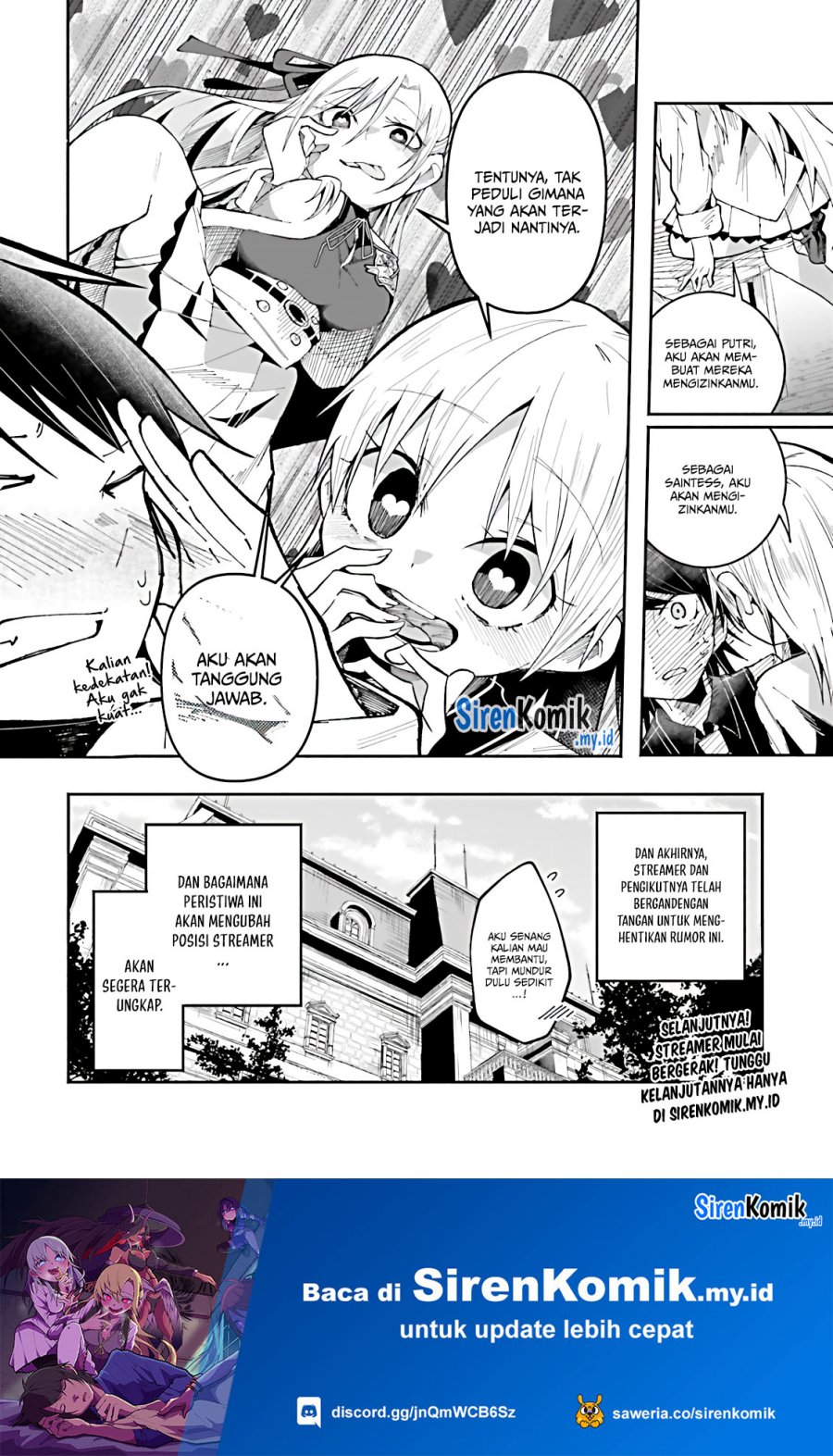 Isekai de Haishin Katsudou wo Shitara Tairyou no Yandere Shinja wo Umidashite Shimatta Ken chapter 17