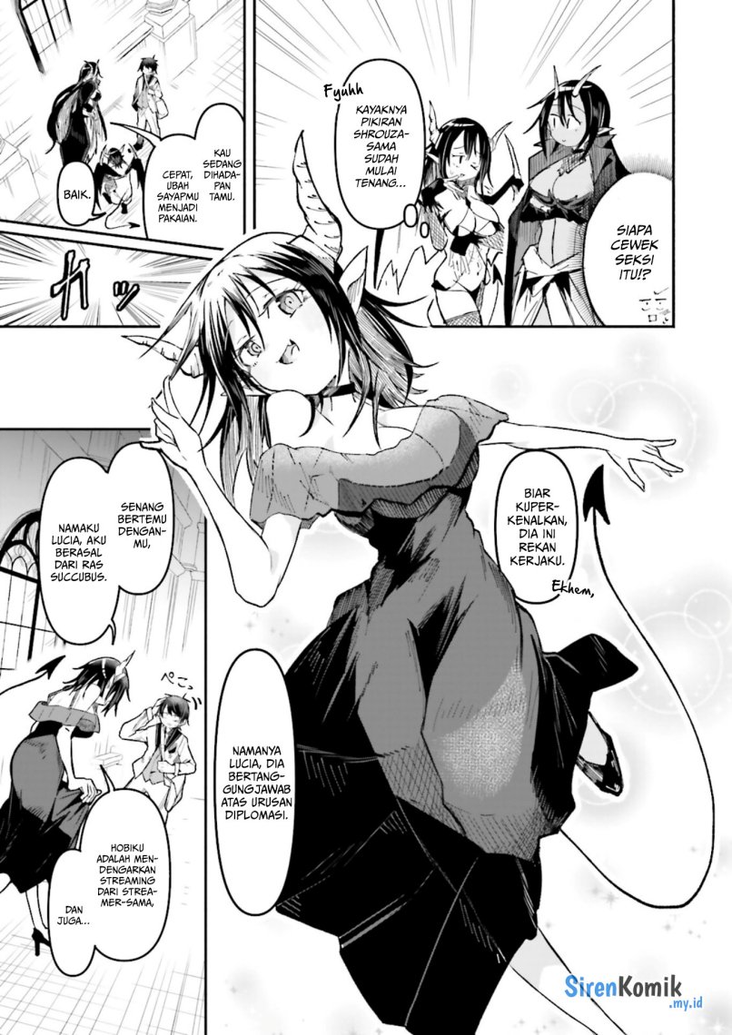Isekai de Haishin Katsudou wo Shitara Tairyou no Yandere Shinja wo Umidashite Shimatta Ken Chapter 42 Bahasa Indonesia