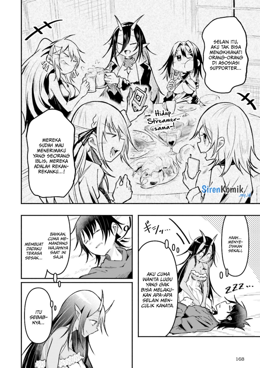 Isekai de Haishin Katsudou wo Shitara Tairyou no Yandere Shinja wo Umidashite Shimatta Ken Chapter 44 Bahasa Indonesia
