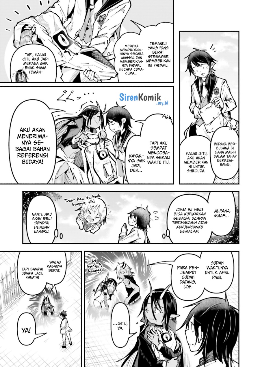 Isekai de Haishin Katsudou wo Shitara Tairyou no Yandere Shinja wo Umidashite Shimatta Ken Chapter 44 Bahasa Indonesia