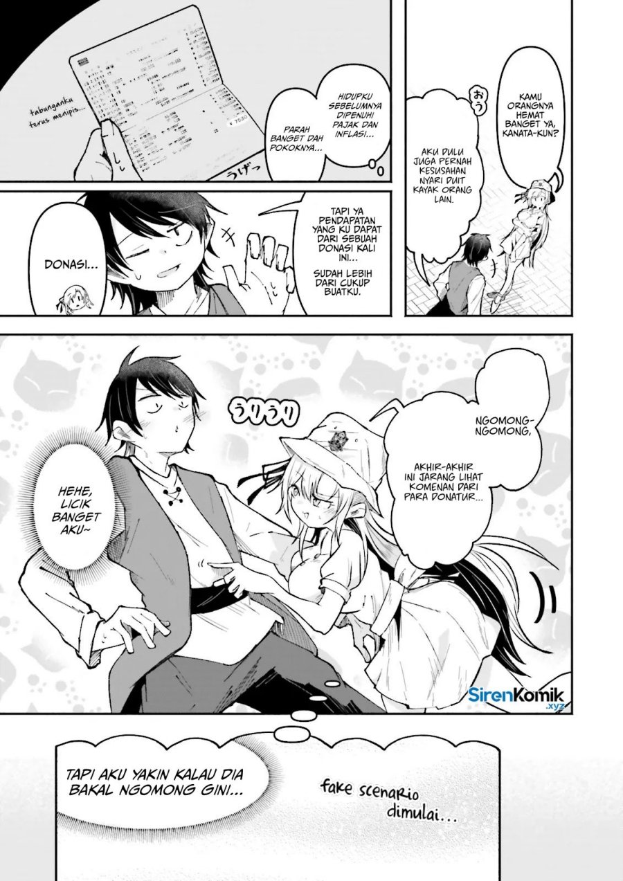 Isekai de Haishin Katsudou wo Shitara Tairyou no Yandere Shinja wo Umidashite Shimatta Ken Chapter 51 Bahasa Indonesia