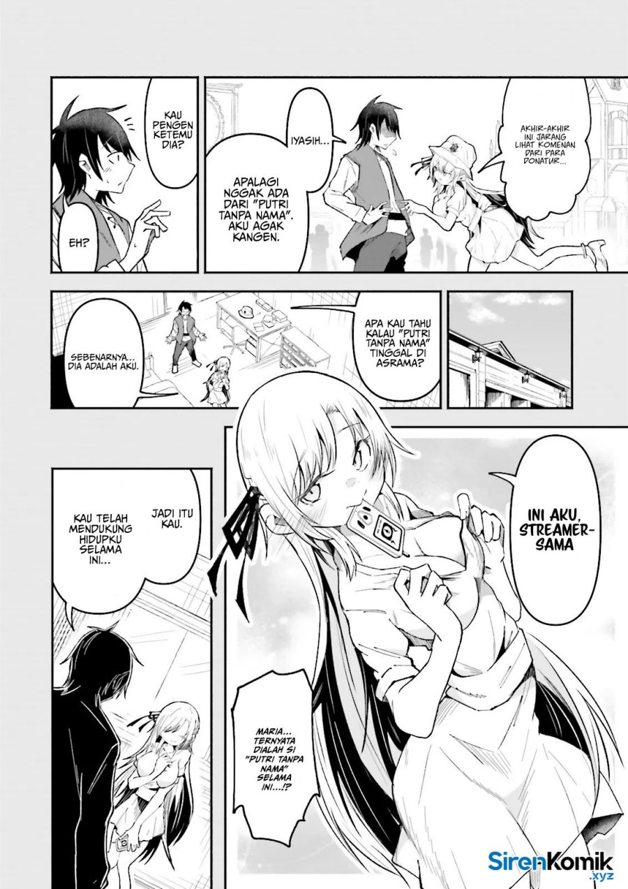 Isekai de Haishin Katsudou wo Shitara Tairyou no Yandere Shinja wo Umidashite Shimatta Ken Chapter 51 Bahasa Indonesia