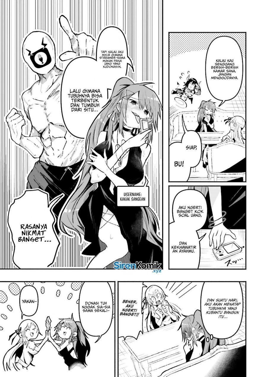 Isekai de Haishin Katsudou wo Shitara Tairyou no Yandere Shinja wo Umidashite Shimatta Ken Chapter 51 Bahasa Indonesia