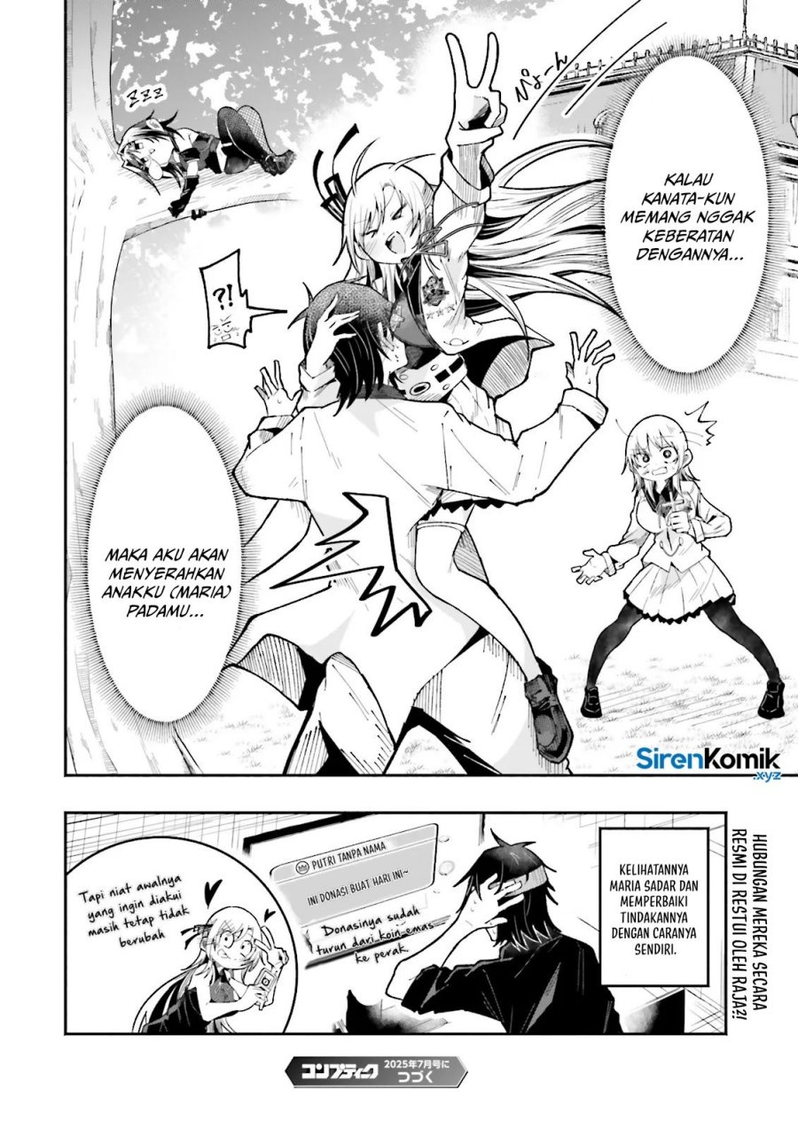 Isekai de Haishin Katsudou wo Shitara Tairyou no Yandere Shinja wo Umidashite Shimatta Ken Chapter 51 Bahasa Indonesia