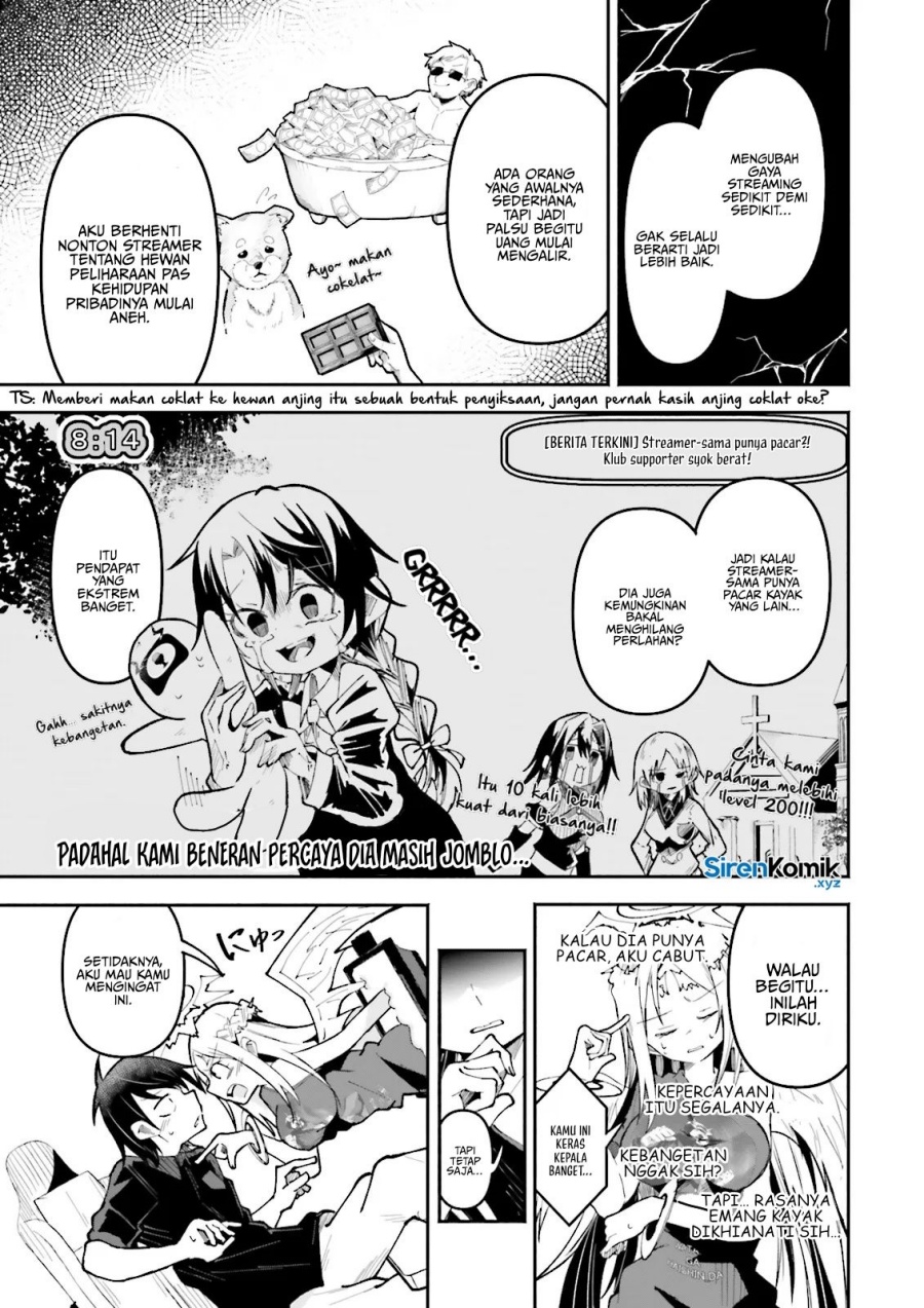 Isekai de Haishin Katsudou wo Shitara Tairyou no Yandere Shinja wo Umidashite Shimatta Ken chapter 53