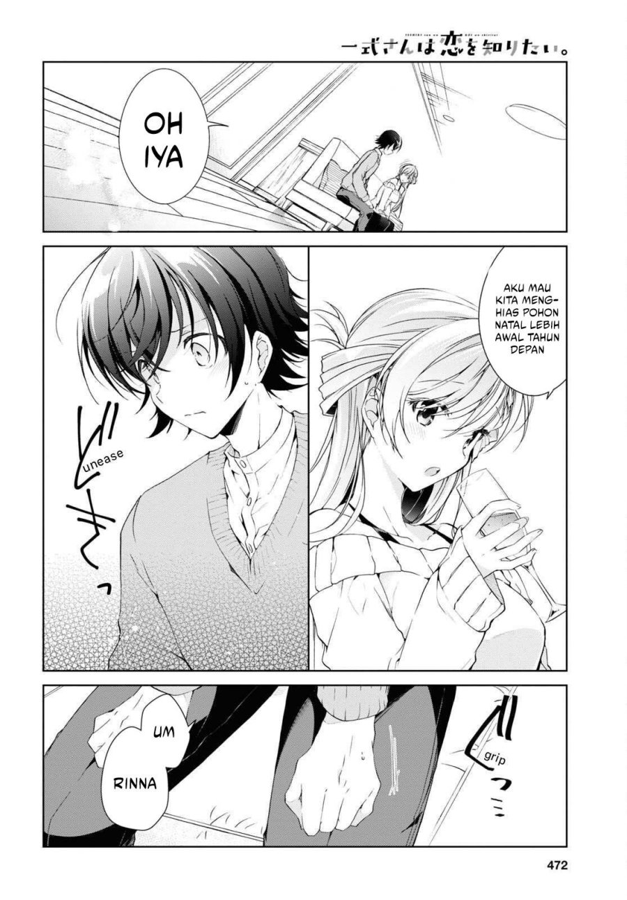 Isshiki-san wa Koi wo Shiritai chapter 22