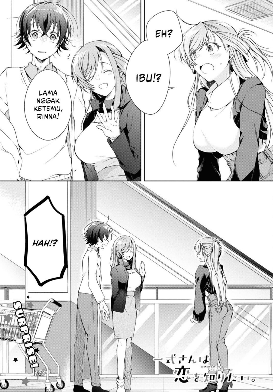 Isshiki-san wa Koi wo Shiritai chapter 27