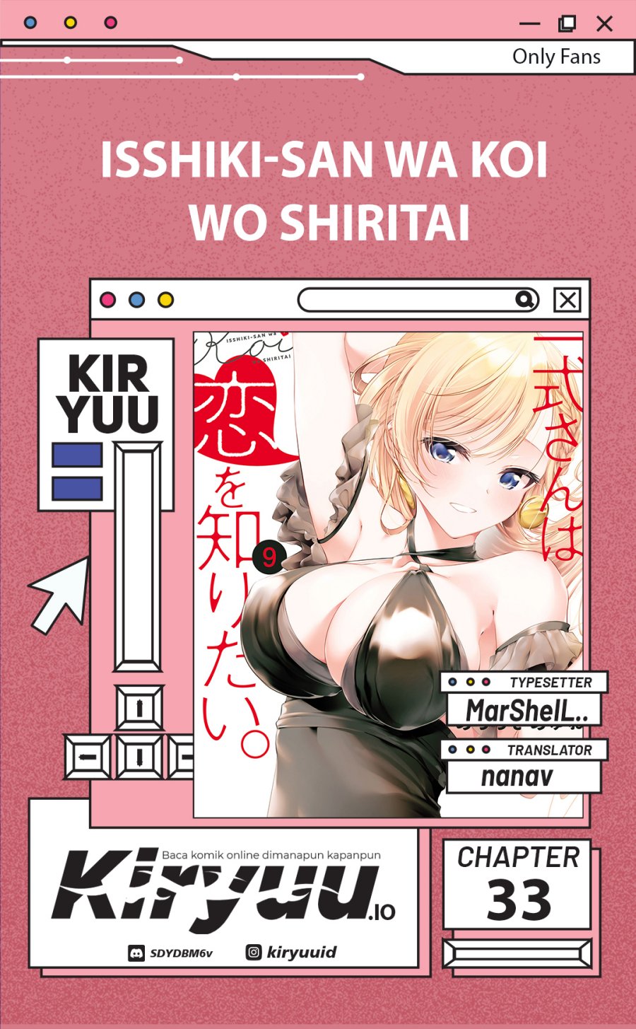 Isshiki-san wa Koi wo Shiritai Chapter 33 Bahasa Indonesia