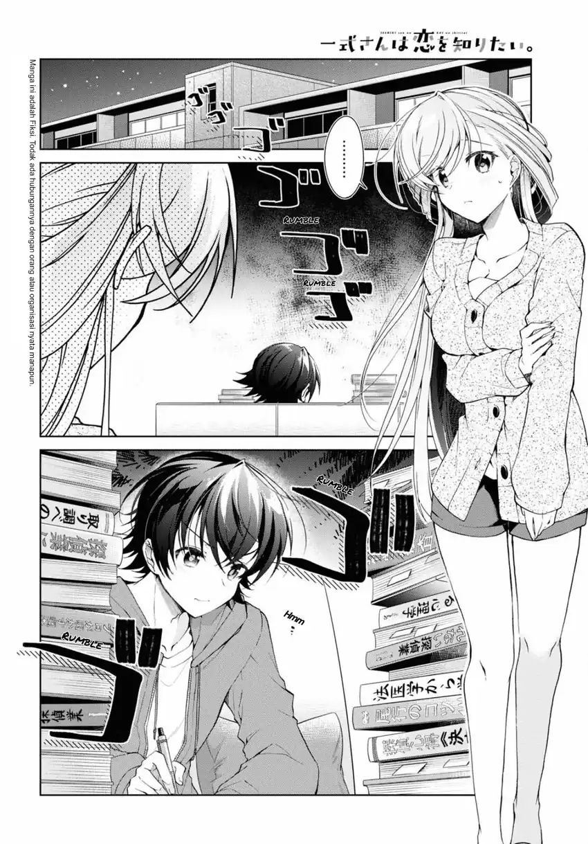 Isshiki-san wa Koi wo Shiritai chapter 34