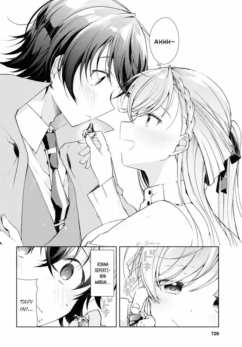 Isshiki-san wa Koi wo Shiritai chapter 34