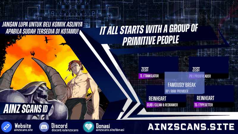 It All Starts With A Group Of Primitive People Chapter 17 Bahasa Indonesia
