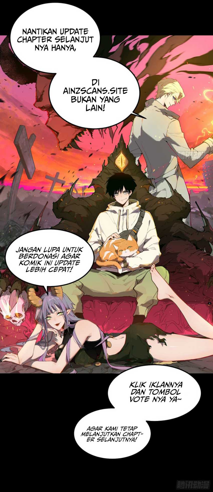 It All Starts With A Group Of Primitive People Chapter 57 Bahasa Indonesia