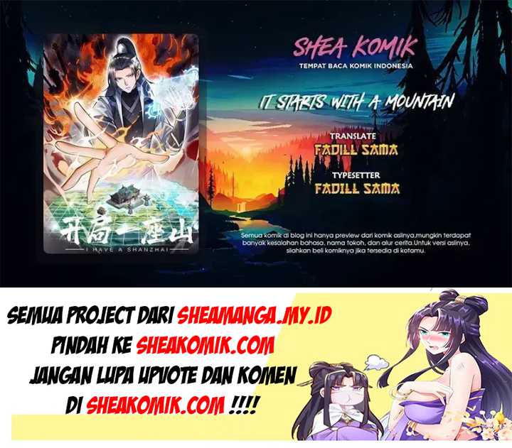 It Starts With A Mountain Chapter 314 Bahasa Indonesia