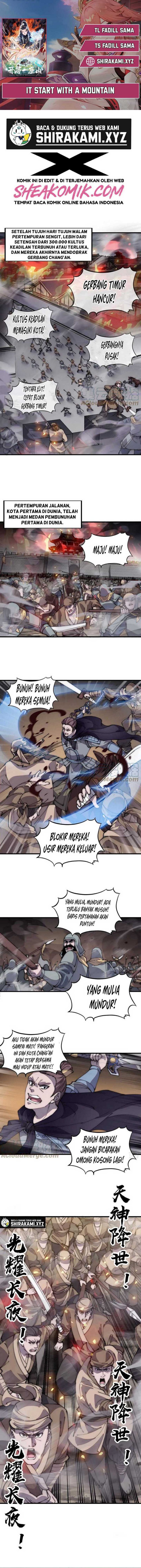 It Starts With A Mountain Chapter 428 Bahasa Indonesia