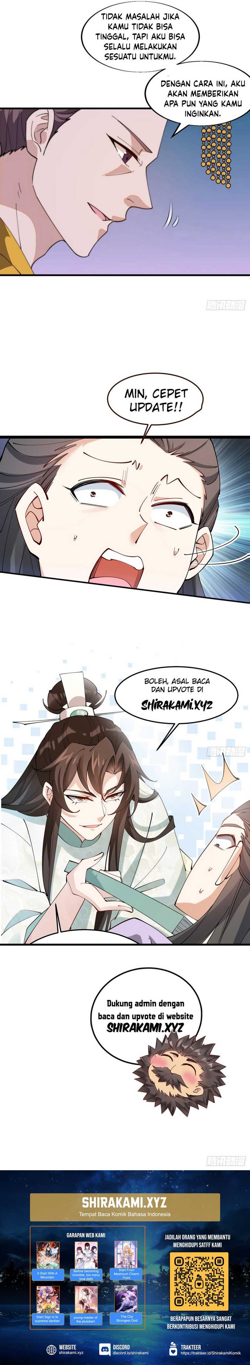 It Starts With A Mountain Chapter 828 Bahasa Indonesia