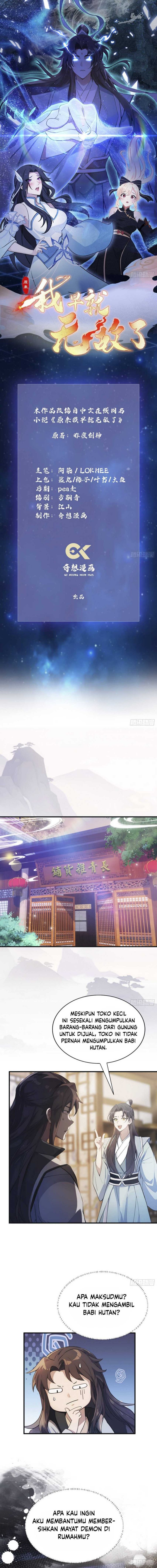 It Turns Out That I Have Been Invincible For A Long Time Chapter 16 Bahasa Indonesia