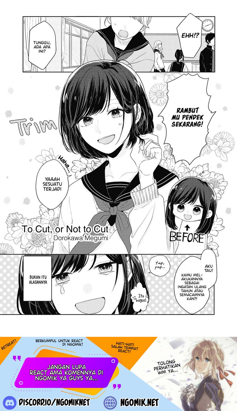 “It’s too precious and hard to read !!” 4P Short Stories chapter 27