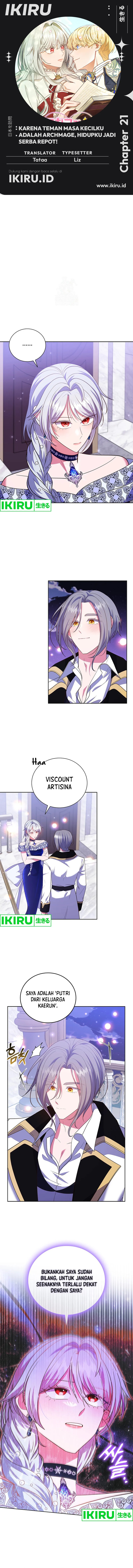 It’s Annoying Because My Childhood Friend Is an Archmage chapter 21