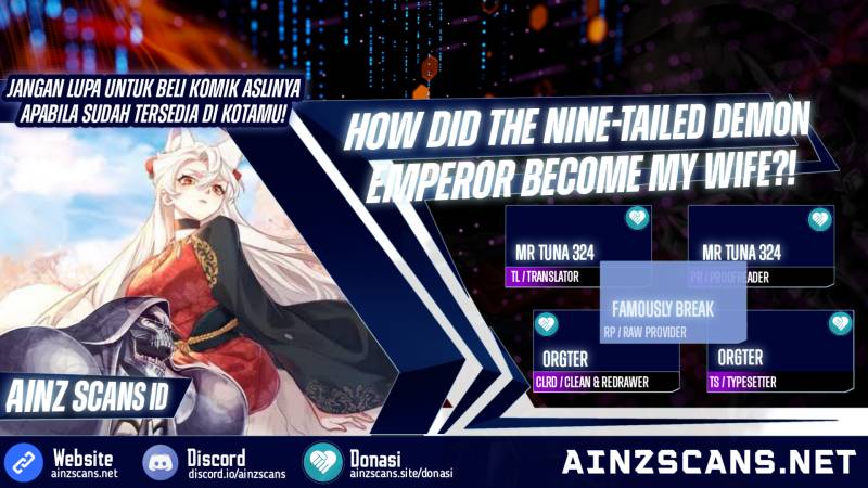 it’s Just Fortune-Telling, How Did the Nine-Tailed Demon Emperor Become My Wife?! Chapter 11 Bahasa Indonesia