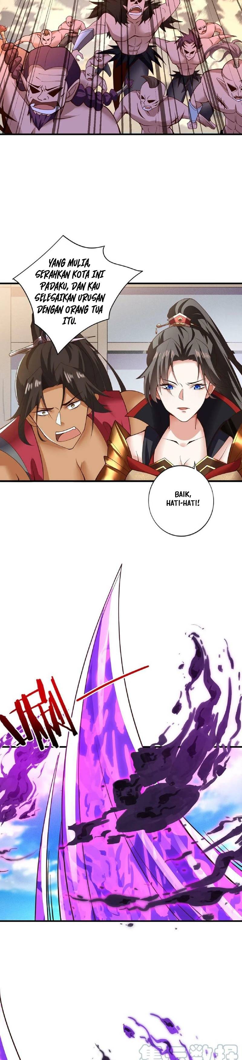 It’s Over! The Queen’s Soft Rice Husband is Actually Invincible Chapter 19 Bahasa Indonesia