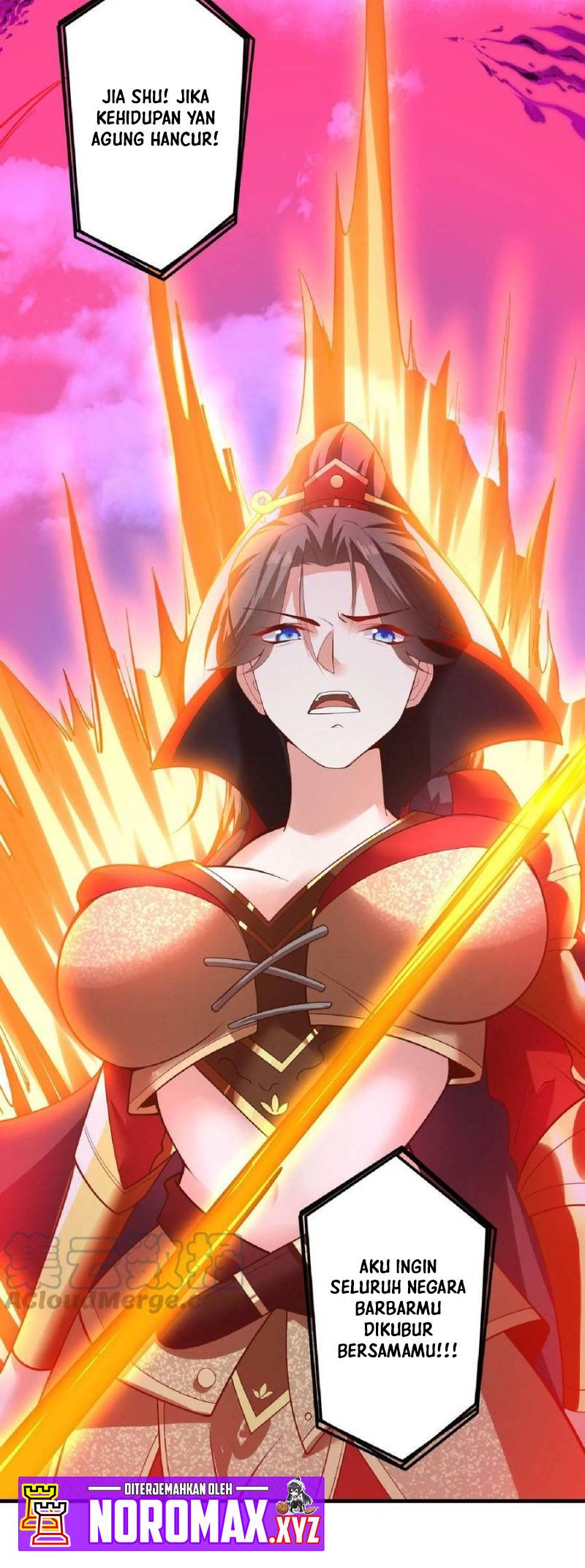 It’s Over! The Queen’s Soft Rice Husband is Actually Invincible Chapter 19 Bahasa Indonesia