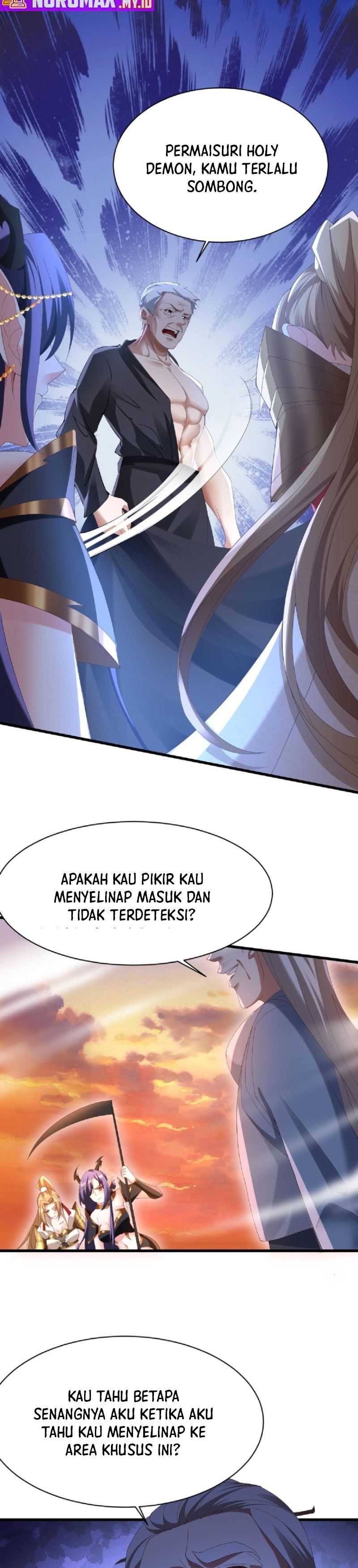 It’s Over! The Queen’s Soft Rice Husband is Actually Invincible Chapter 126 Bahasa Indonesia