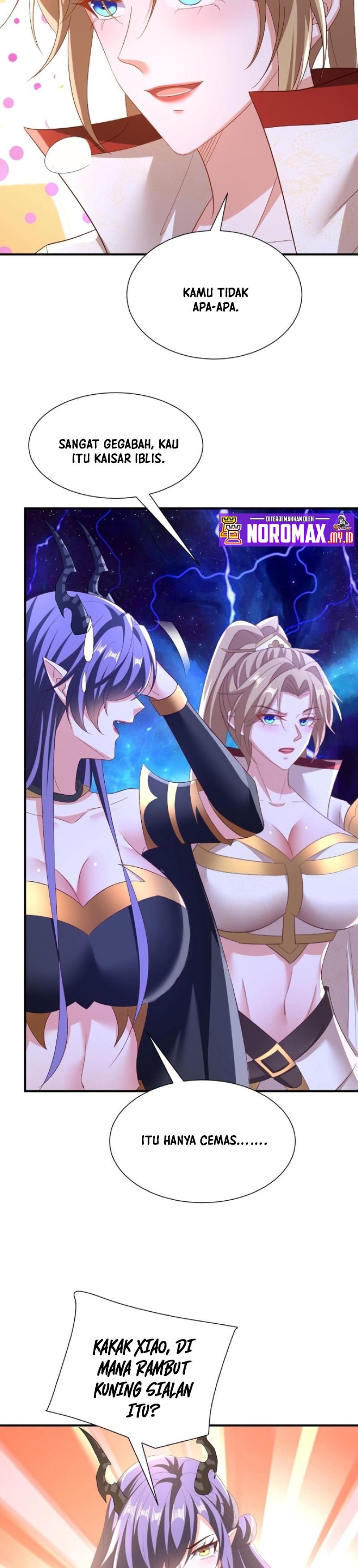 It’s Over! The Queen’s Soft Rice Husband is Actually Invincible Chapter 140 Bahasa Indonesia