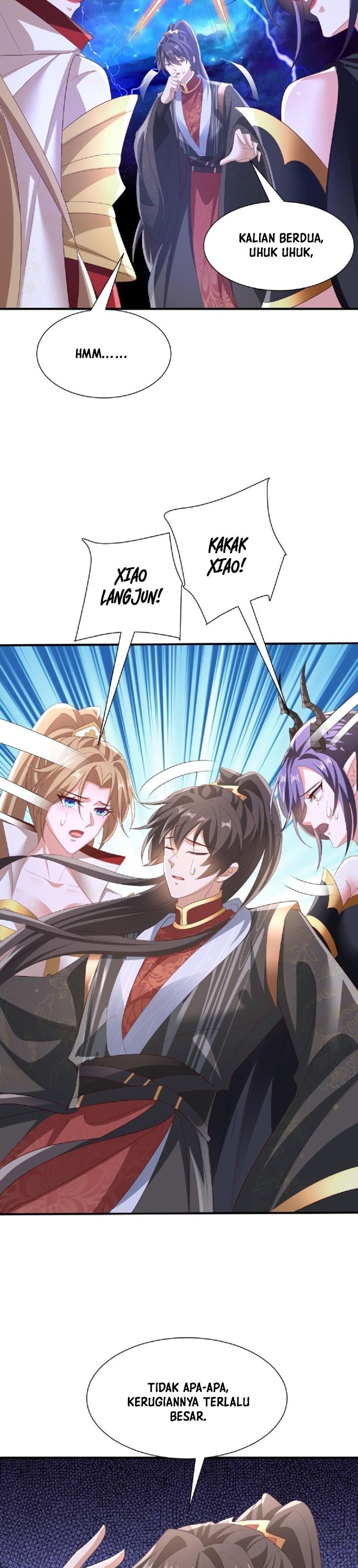 It’s Over! The Queen’s Soft Rice Husband is Actually Invincible Chapter 140 Bahasa Indonesia