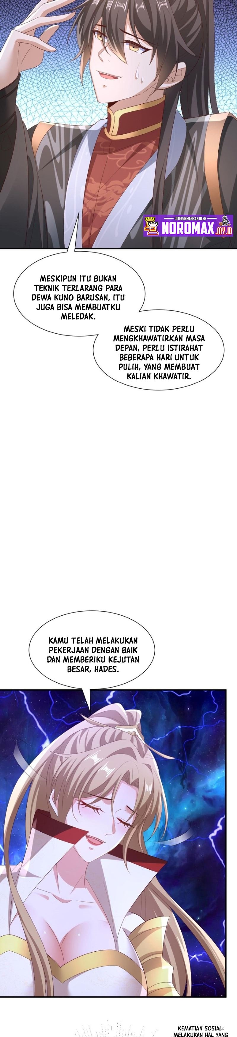 It’s Over! The Queen’s Soft Rice Husband is Actually Invincible Chapter 140 Bahasa Indonesia