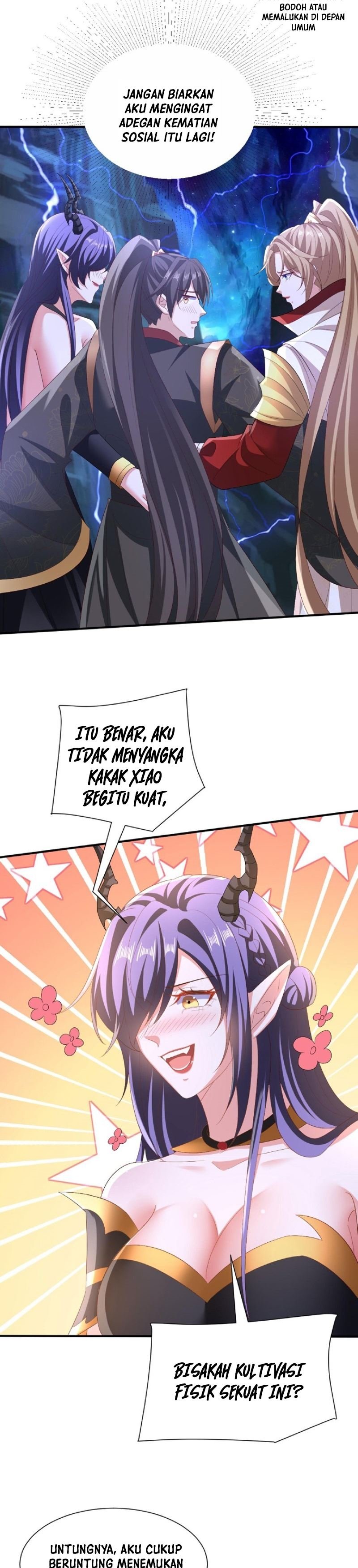 It’s Over! The Queen’s Soft Rice Husband is Actually Invincible Chapter 140 Bahasa Indonesia