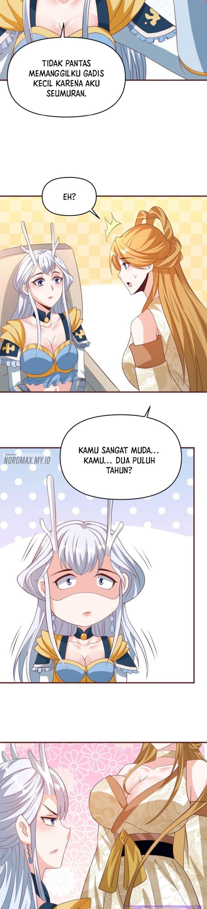 It’s Over! The Queen’s Soft Rice Husband is Actually Invincible Chapter 158 Bahasa Indonesia