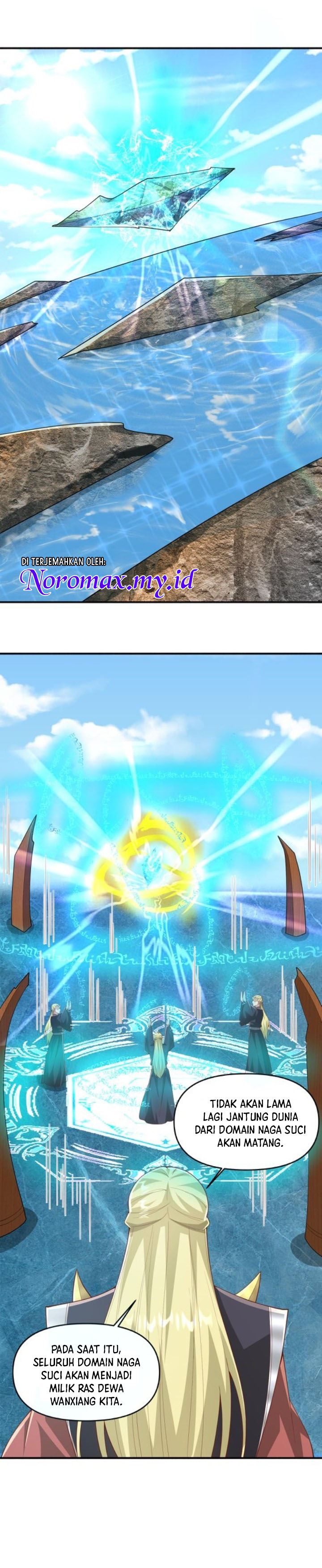 It’s Over! The Queen’s Soft Rice Husband is Actually Invincible Chapter 368 Bahasa Indonesia