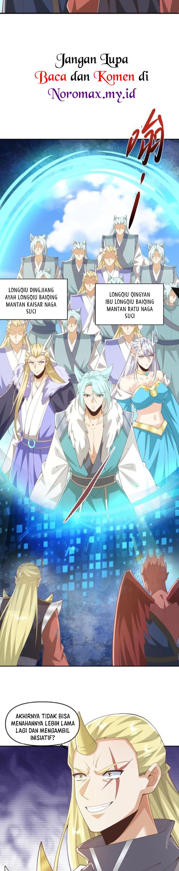 It’s Over! The Queen’s Soft Rice Husband is Actually Invincible Chapter 368 Bahasa Indonesia