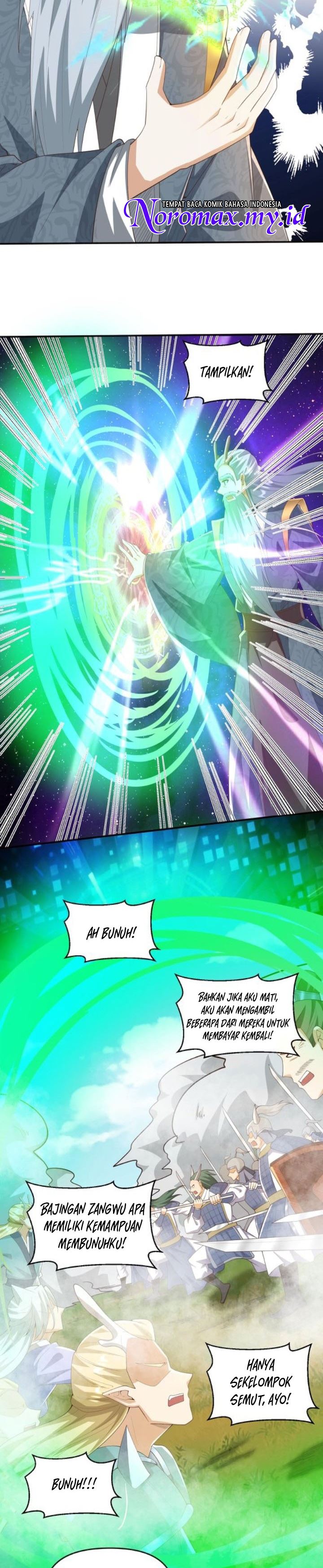 It’s Over! The Queen’s Soft Rice Husband is Actually Invincible Chapter 368 Bahasa Indonesia