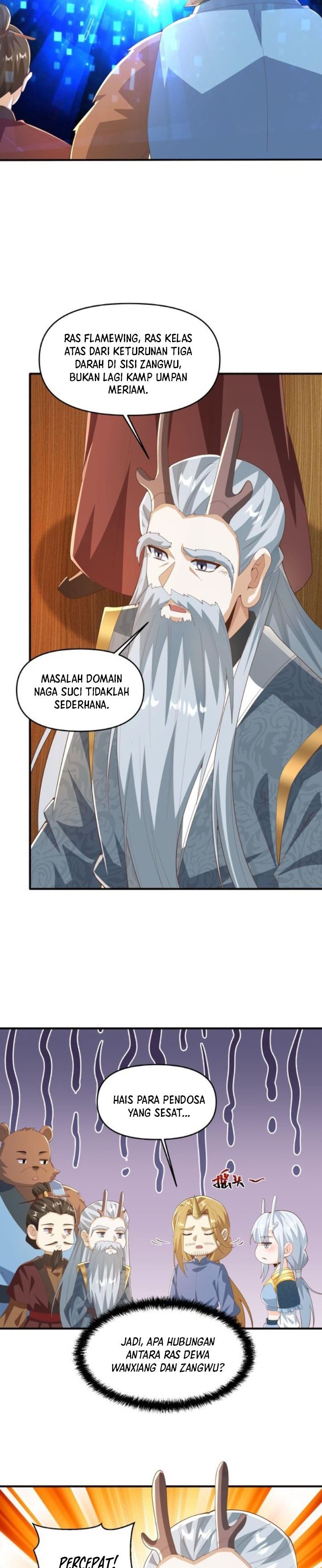 It’s Over! The Queen’s Soft Rice Husband is Actually Invincible Chapter 368 Bahasa Indonesia