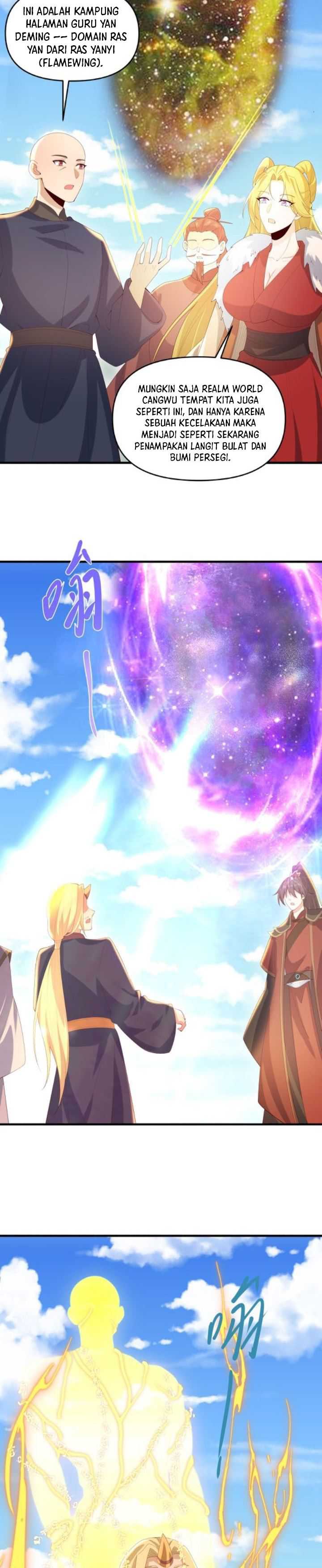 It’s Over! The Queen’s Soft Rice Husband is Actually Invincible Chapter 380 Bahasa Indonesia