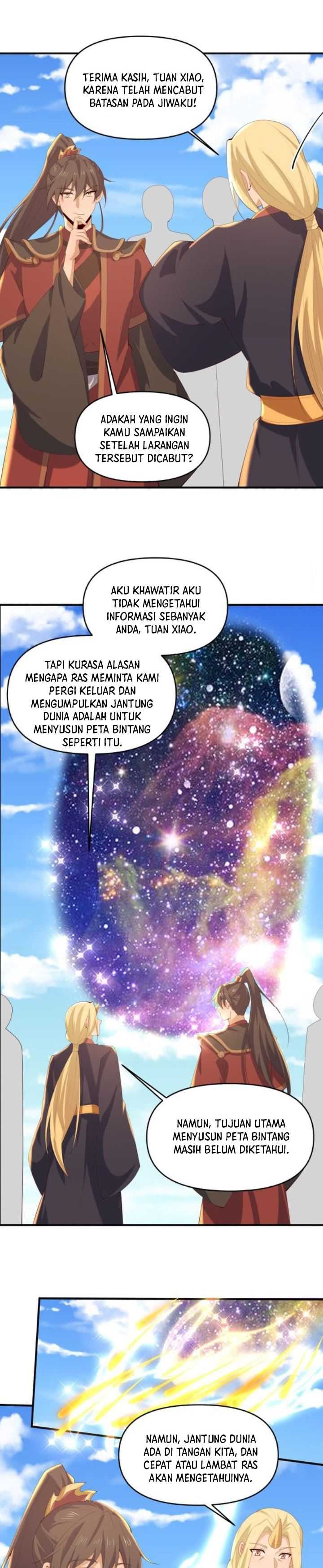 It’s Over! The Queen’s Soft Rice Husband is Actually Invincible Chapter 380 Bahasa Indonesia