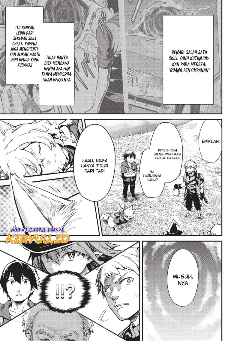 Itsu Demo Jitaku ni Kaereru Ore wa, Isekai de Gyoushoujin o Hajimemashita chapter 24
