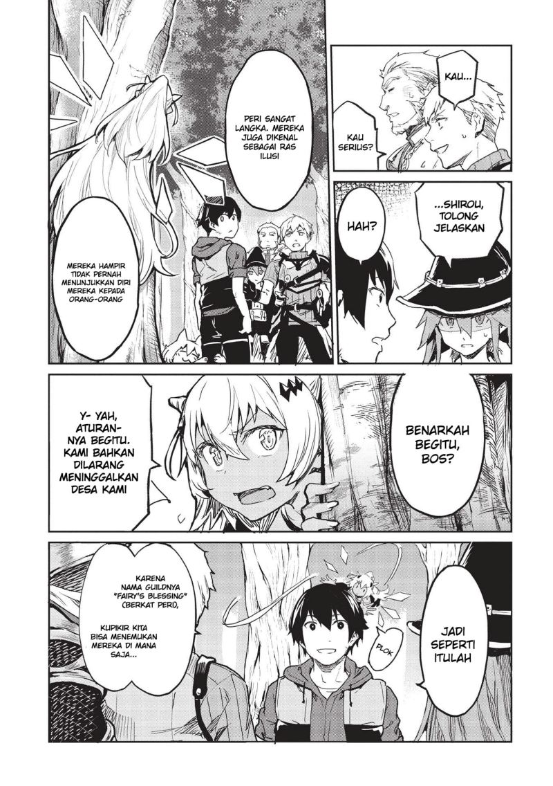 Itsu Demo Jitaku ni Kaereru Ore wa, Isekai de Gyoushoujin o Hajimemashita Chapter 26 Bahasa Indonesia