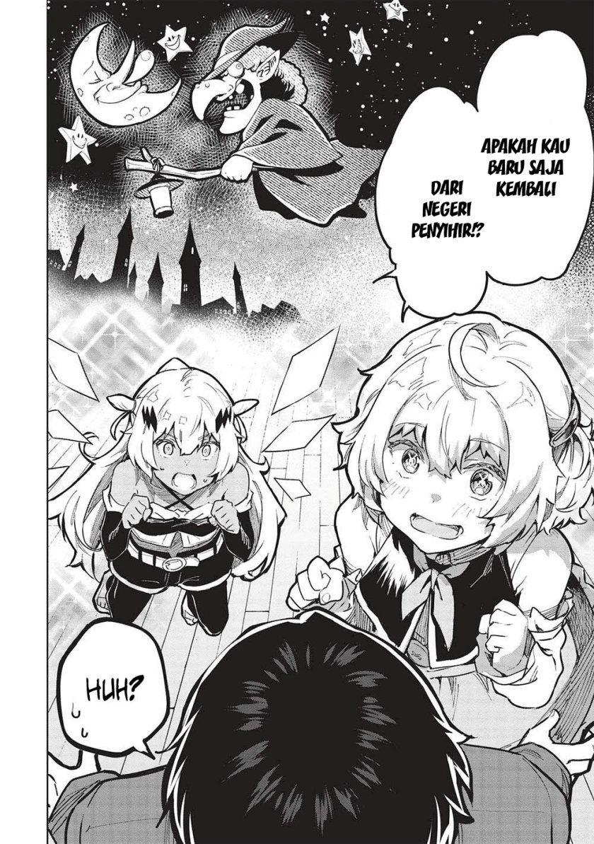 Itsu Demo Jitaku ni Kaereru Ore wa, Isekai de Gyoushoujin o Hajimemashita Chapter 39 Bahasa Indonesia