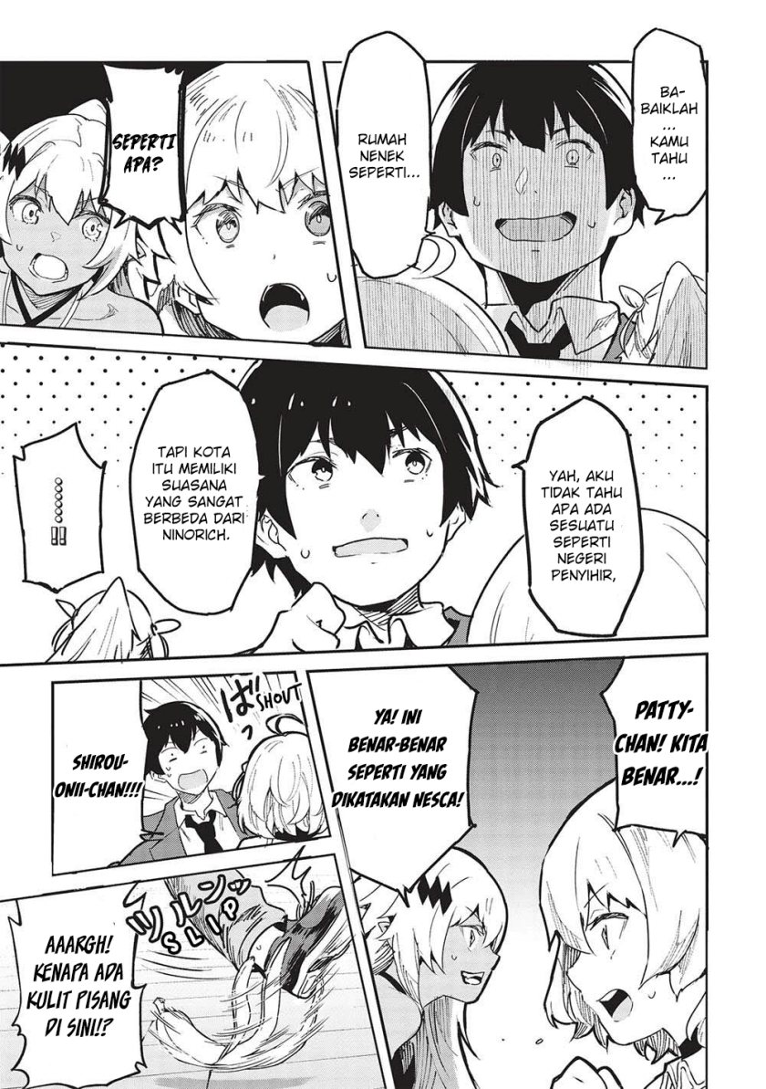 Itsu Demo Jitaku ni Kaereru Ore wa, Isekai de Gyoushoujin o Hajimemashita Chapter 39 Bahasa Indonesia