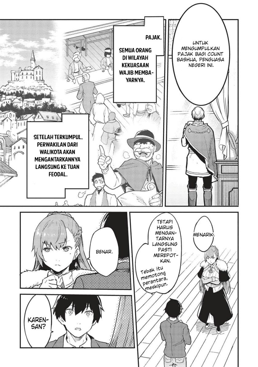 Itsu Demo Jitaku ni Kaereru Ore wa, Isekai de Gyoushoujin o Hajimemashita Chapter 39 Bahasa Indonesia