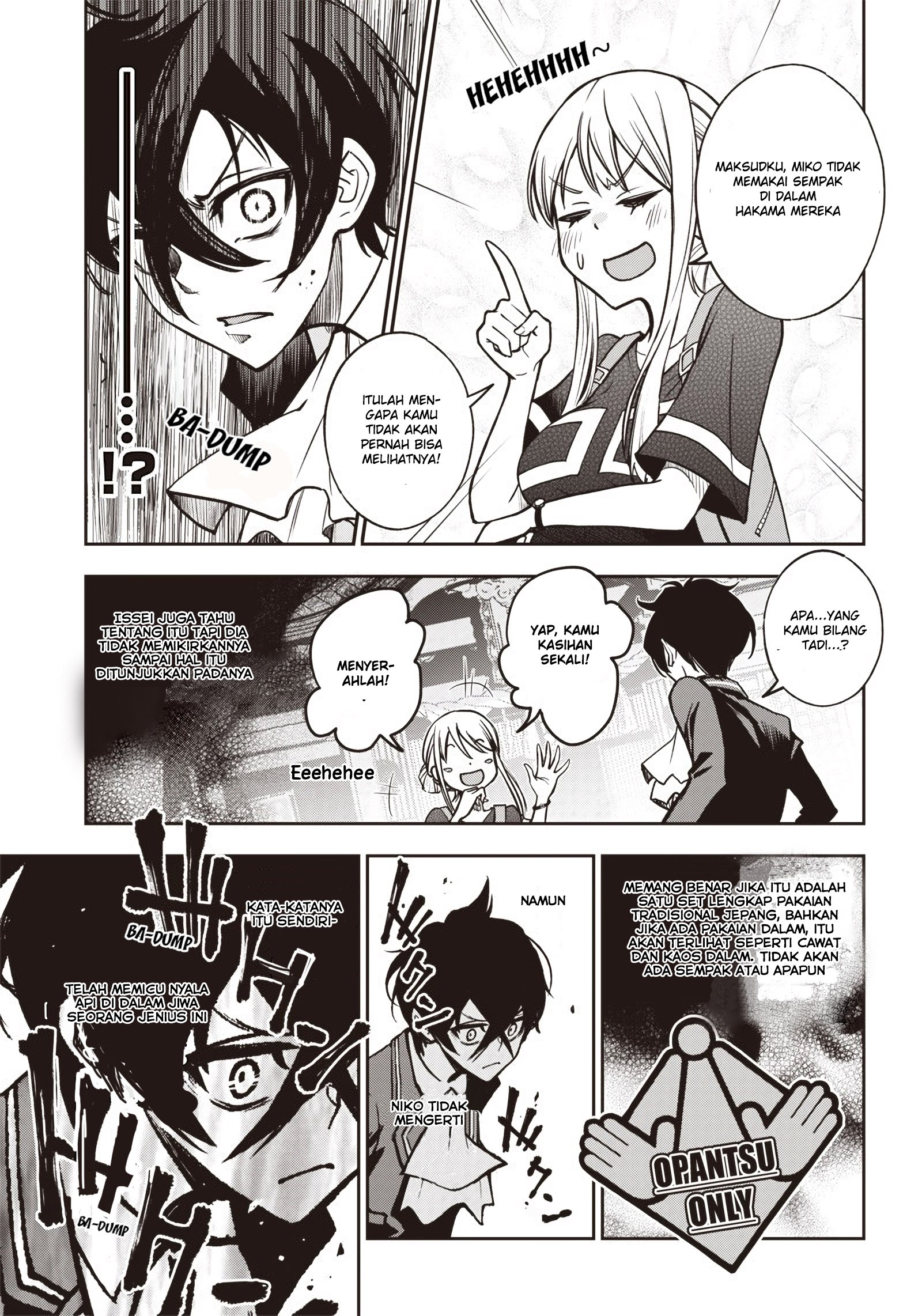 Iya na Kao Sarenagara Opantsu Misete moraitai: Yo wa Pantsu ga Mitai zo chapter 14