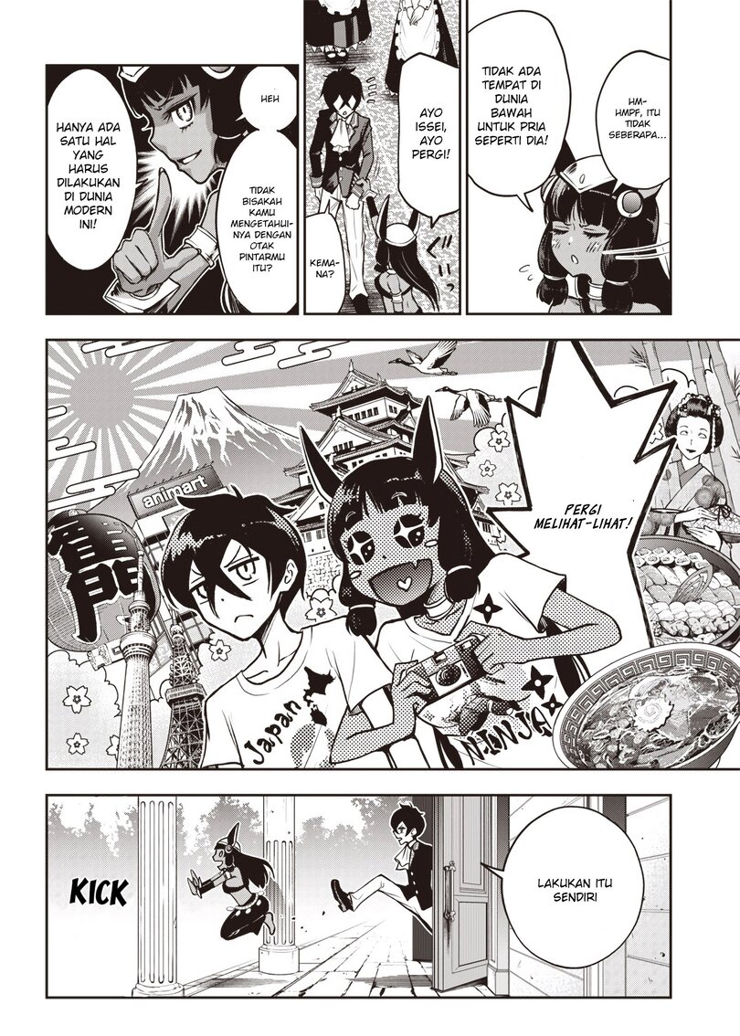 Iya na Kao Sarenagara Opantsu Misete moraitai: Yo wa Pantsu ga Mitai zo Chapter 19 Bahasa Indonesia