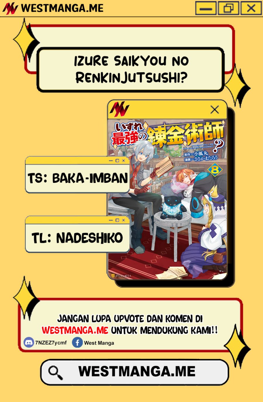 Izure Saikyou no Renkinjutsu Shi Chapter 56 Bahasa Indonesia